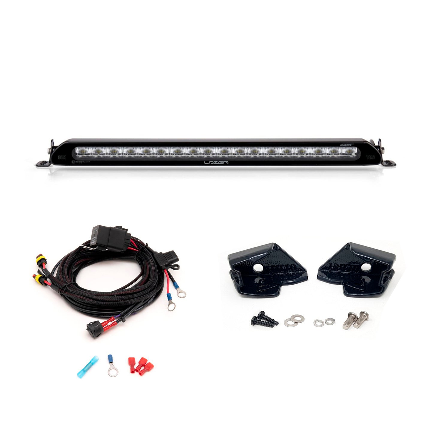 Extraljuspaket Ford Transit Courier (2014+), Lazer Linear 18, Linear 18 STD