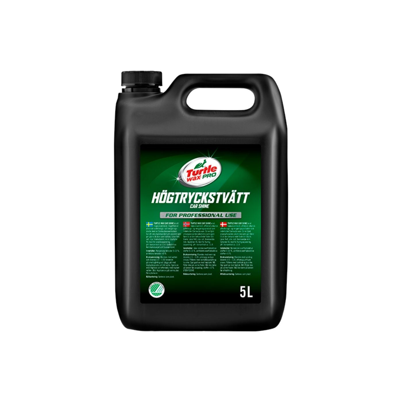 Förtvättsmedel Turtle Wax Pro Car Shine & Högtryckstvätt, 5000 ml (Car Shine Högtryckstvätt)